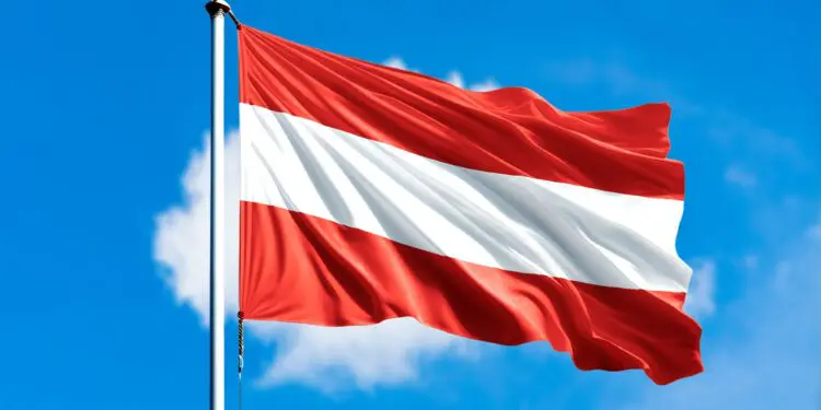 Österrike flagga