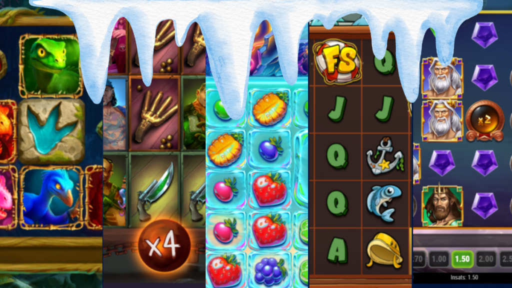 Vinterns vassaste spelautomater