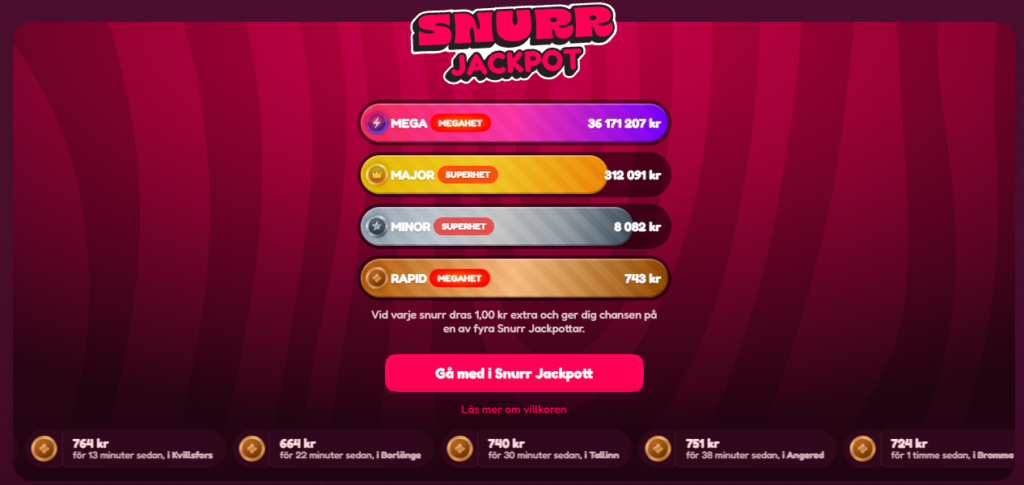 Snurr Jackpot
