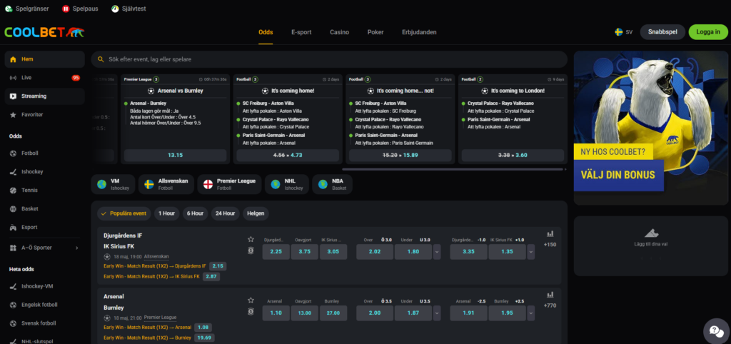 Coolbet ny design