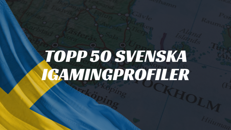 Topp 50 Svenska spelbranschprofiler