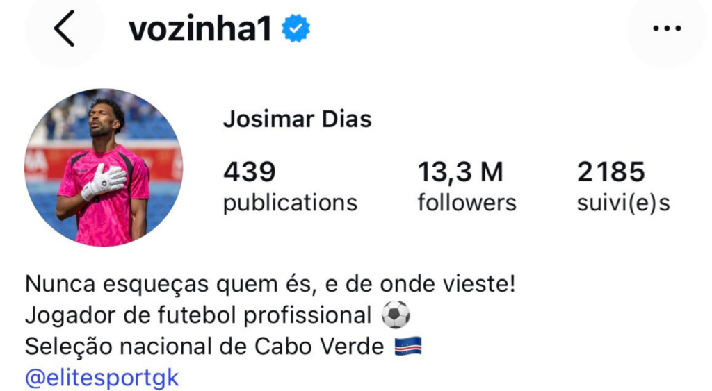 Vozinha instagram followers