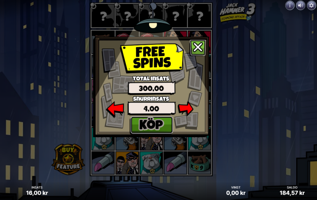 Jack Hammer 3 NetEnt