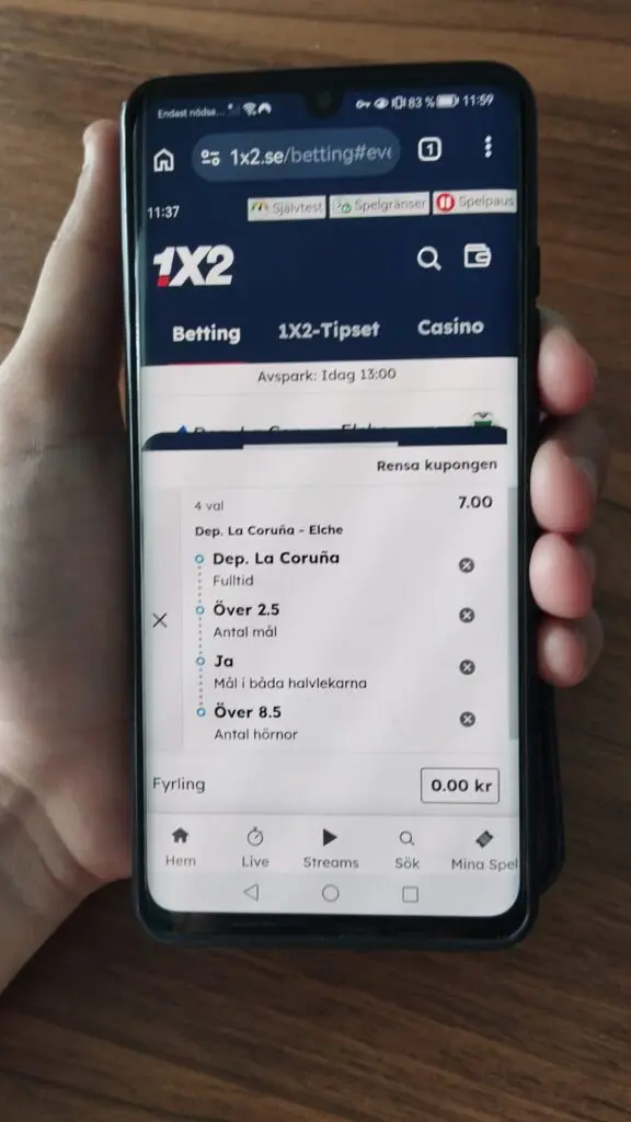Bet Builder 1x2