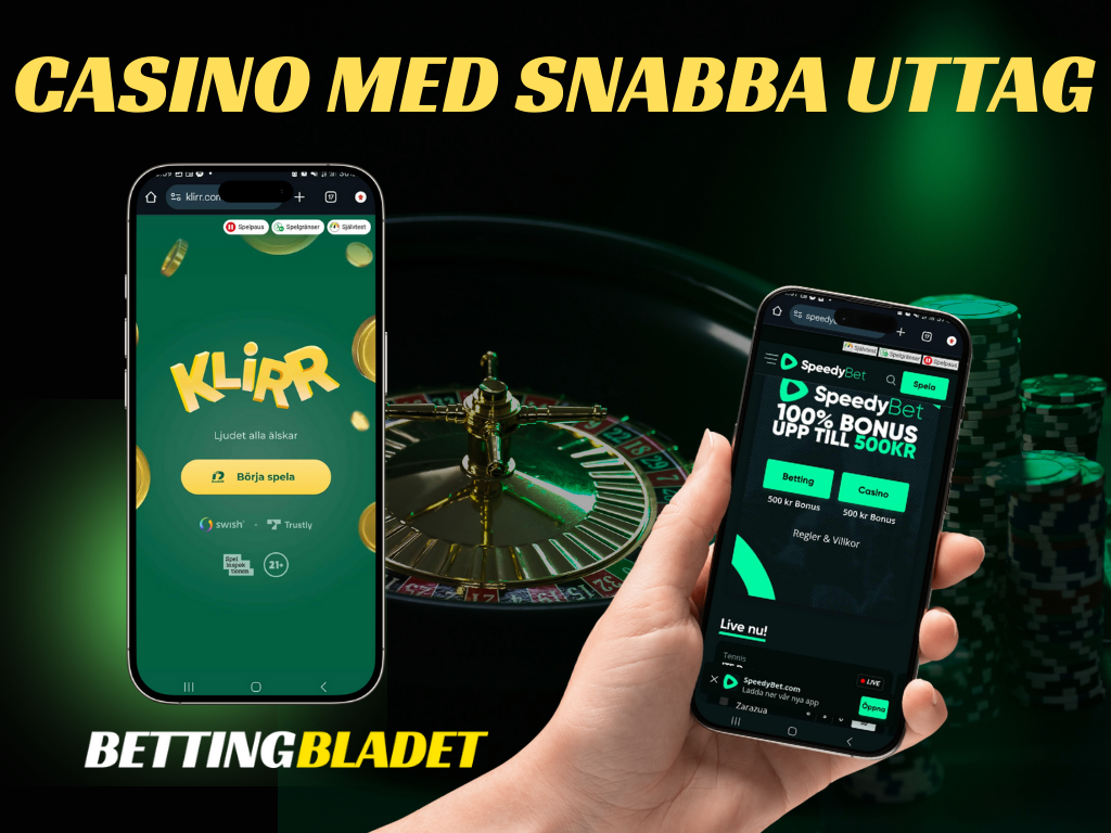 Casino med snabba uttag
