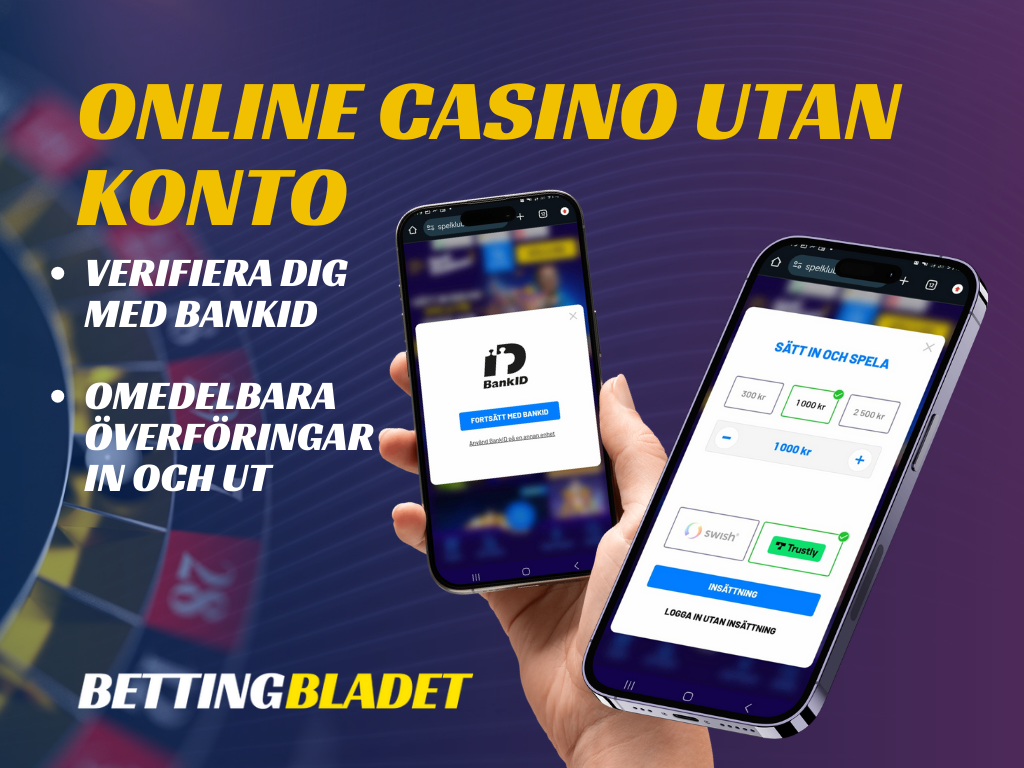 Online casino utan konto