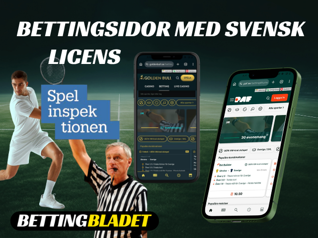 Spelbolag med svensk licens