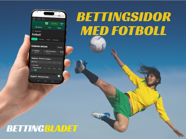 Bettingsidor med fotboll