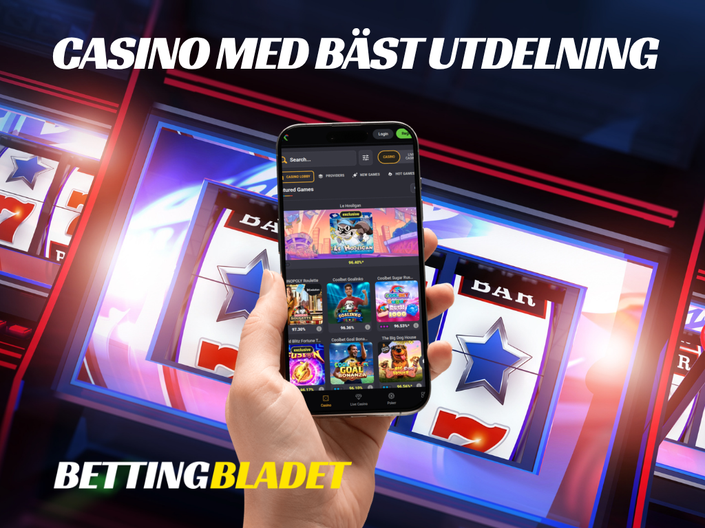 Casino med bÀst utdelning