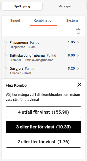 Flex kombo