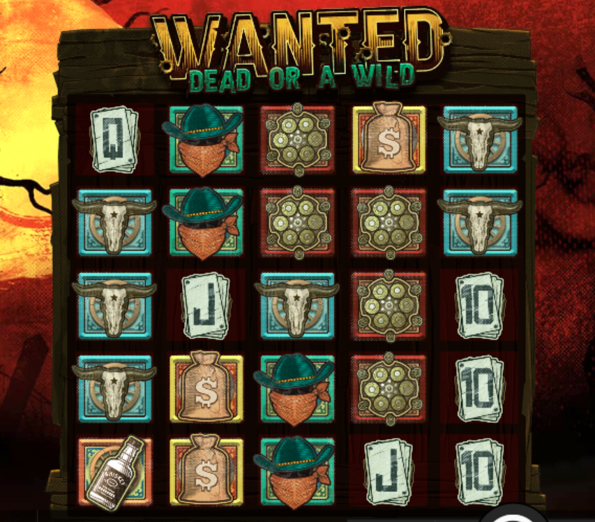 Wanted: Dead or a Wild från Hacksaw Gaming.